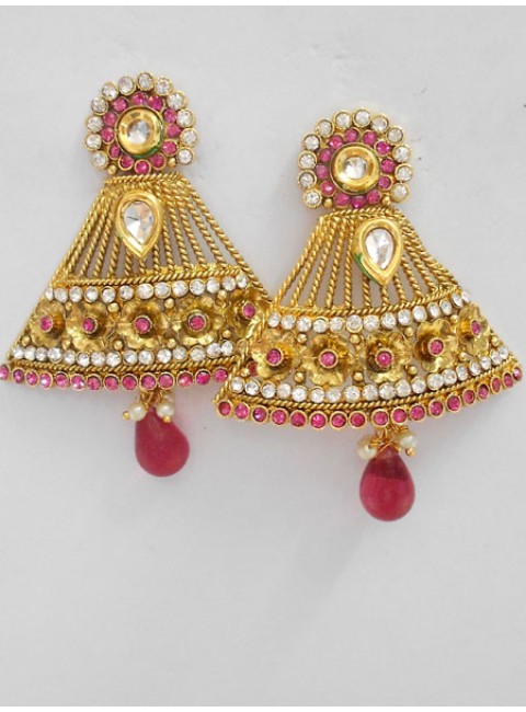 Polki Earrings